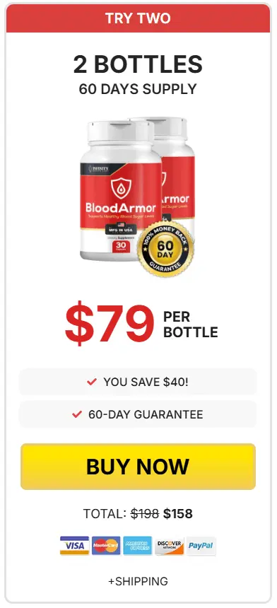 BloodArmor 2 bottle price